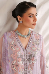 RM-ST-207 – Pastel Lilac Luxury Embroidered 3 Piece Pakistani Formal Suit