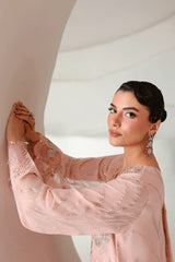 RM-ST-205 – Blush Peach Luxury Embroidered 3 Piece Pakistani Formal Suit