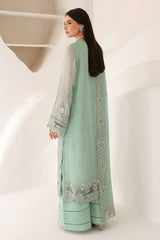 RM-ST-203 – Pastel Mint Green Luxury Embroidered 3 Piece Pakistani Formal Suit