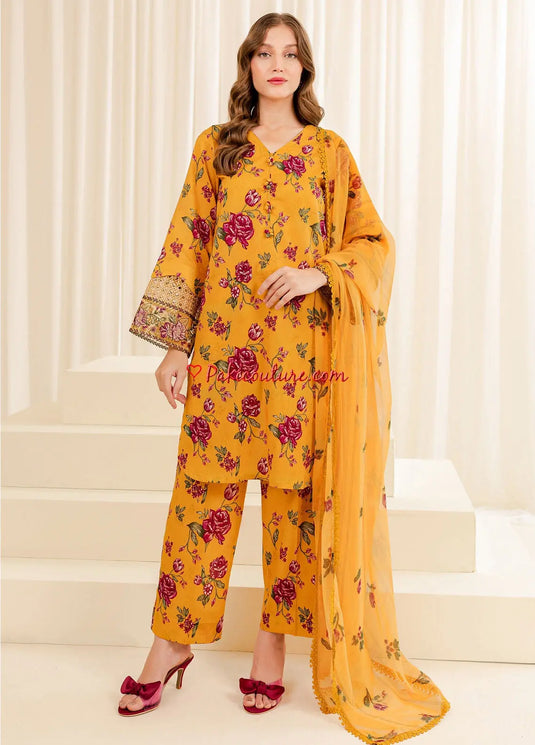 Farasha Lawn 3pc - Tanveer Collection